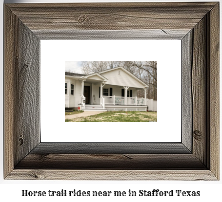 horse trail rides near me in Stafford, Texas